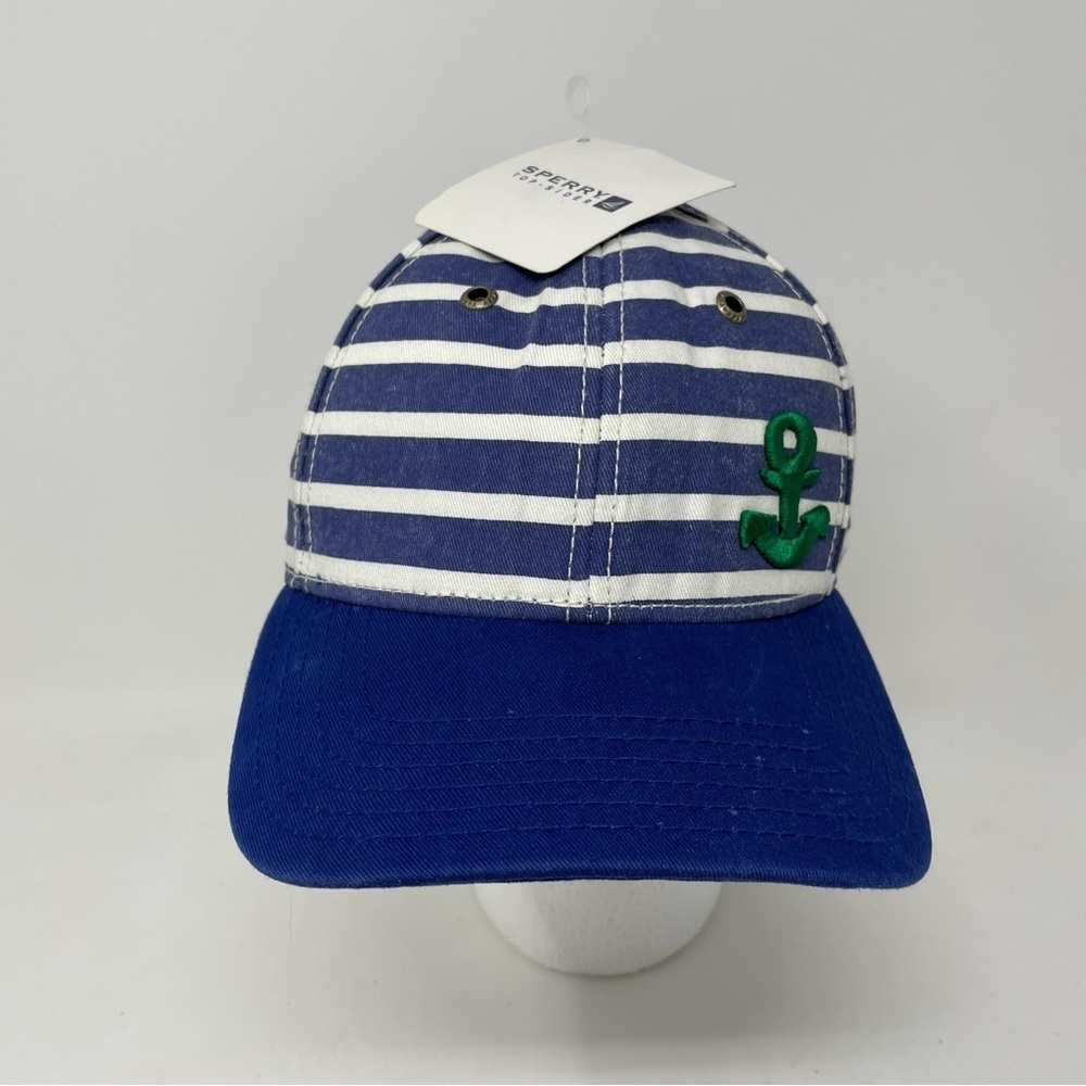 Sperry Topsider Stripe Nautical Hat NWT